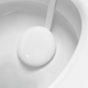 The Withings U-Scan urine analyzer installed in a toilet bowl.